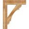Ekena Millwork Olympic Block Rough Sawn Bracket, Western Red Cedar, 6"W x 32"D x 40"H BKT06X32X40OLY05RWR - alternate 3